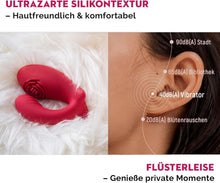 Load image into Gallery viewer, Sex Spielzeug für die Paare Frau Männer, Rose Mini G Punkt Vibration für Frauen, Vibratorensets für Frauen Klitoris mit Fernbedienung Leise, Vibrator App, BDSM Erotisches Sexspielzeug Spiele
